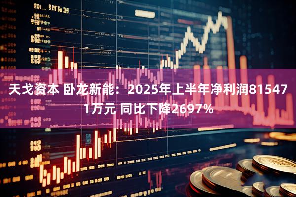 天戈资本 卧龙新能:2025年上半年净利润815471万元 同比下降2697%